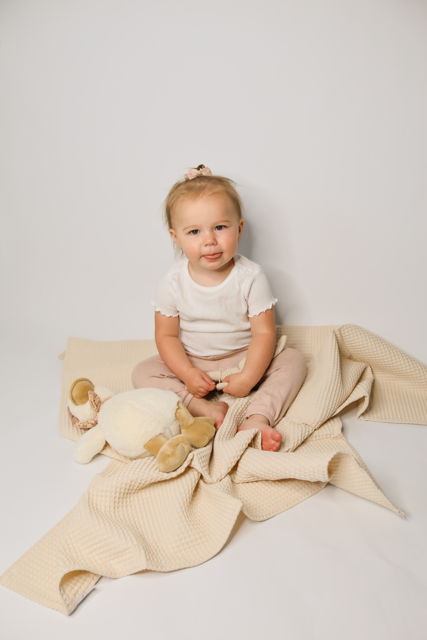 Waffle Blanket | Cream