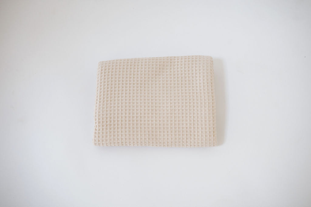 Waffle Blanket | Cream