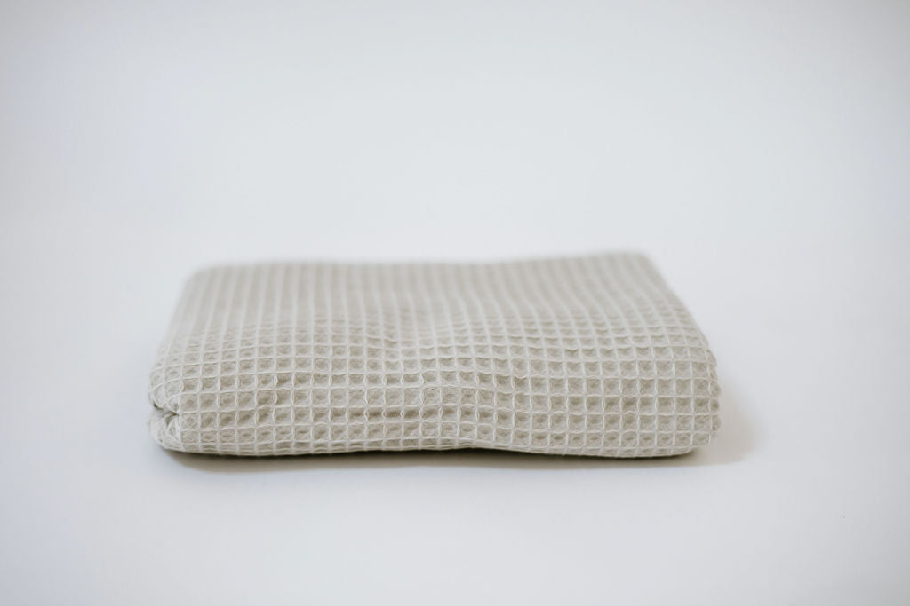 Waffle Blanket | Muted Sage