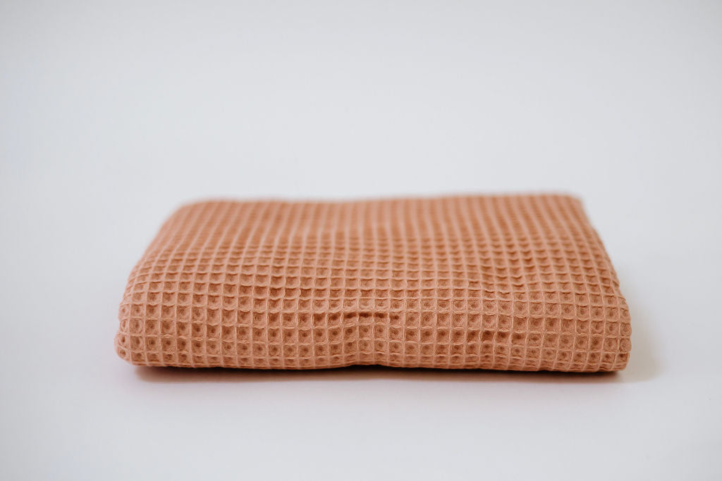 Waffle Blanket | Mauve