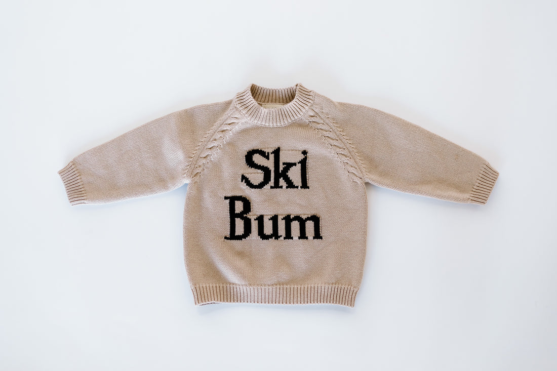 Oatmeal Ski Bum Sweater