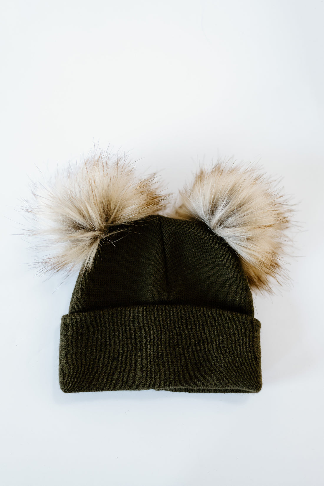 Hunter Double Pom Pom Beanie